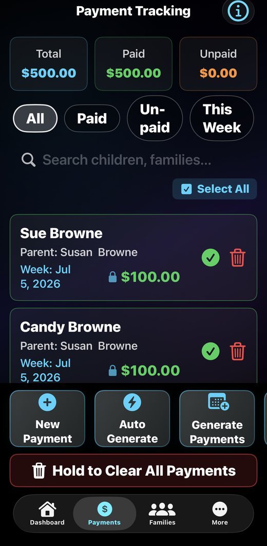 Payment Tracking